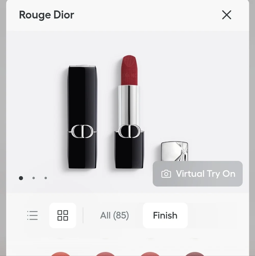 Dior Rouge Lipstick - 973 Midnight Velvet Matte
